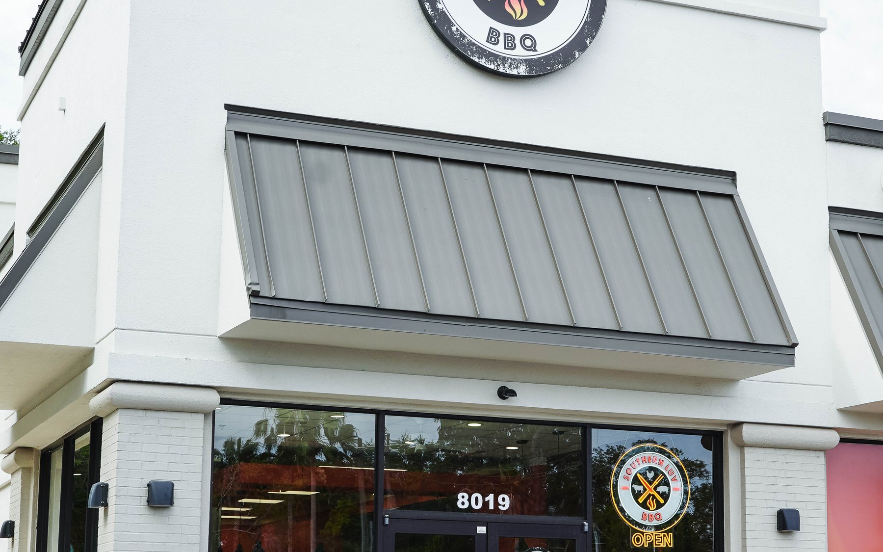The Southern Luv BBQ storefront on Citrus Park Drive in Tampa
